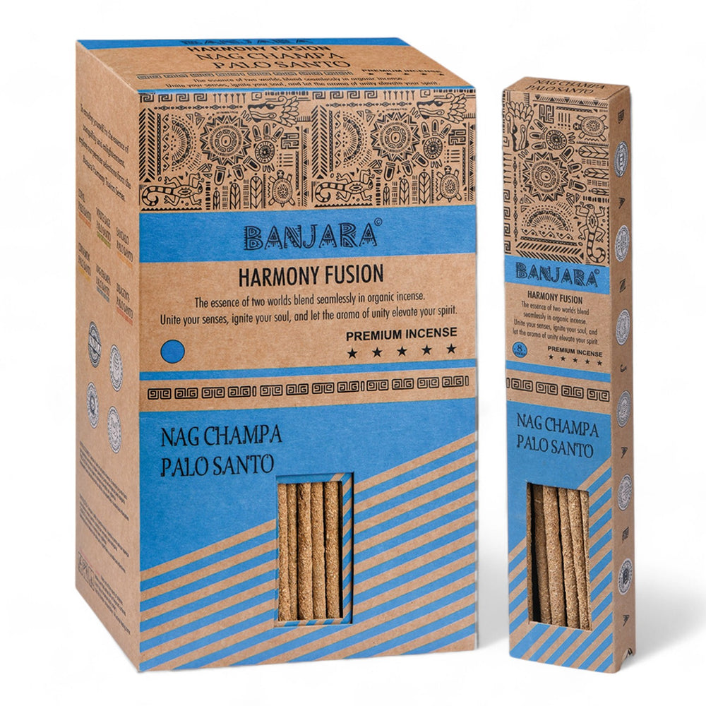 Incienso Palo Santo Banjara - bastón de resinas naturales; formato en varilla; 45–60 min - limpieza energética y sanación