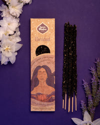 Éter sahumerio artesanal en vara, aroma sutil y etéreo, para claridad mental y conexión espiritual - claridad y percepción