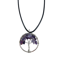Amatista natural en punta plana, colgante de piedra violeta, tono púrpura y pulido suave - calma y protección espiritual