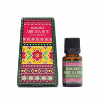 Aceite aromático Arruda Rue, botella de 10 ml con aroma natural herbáceo para difusores - purificación energética y calma