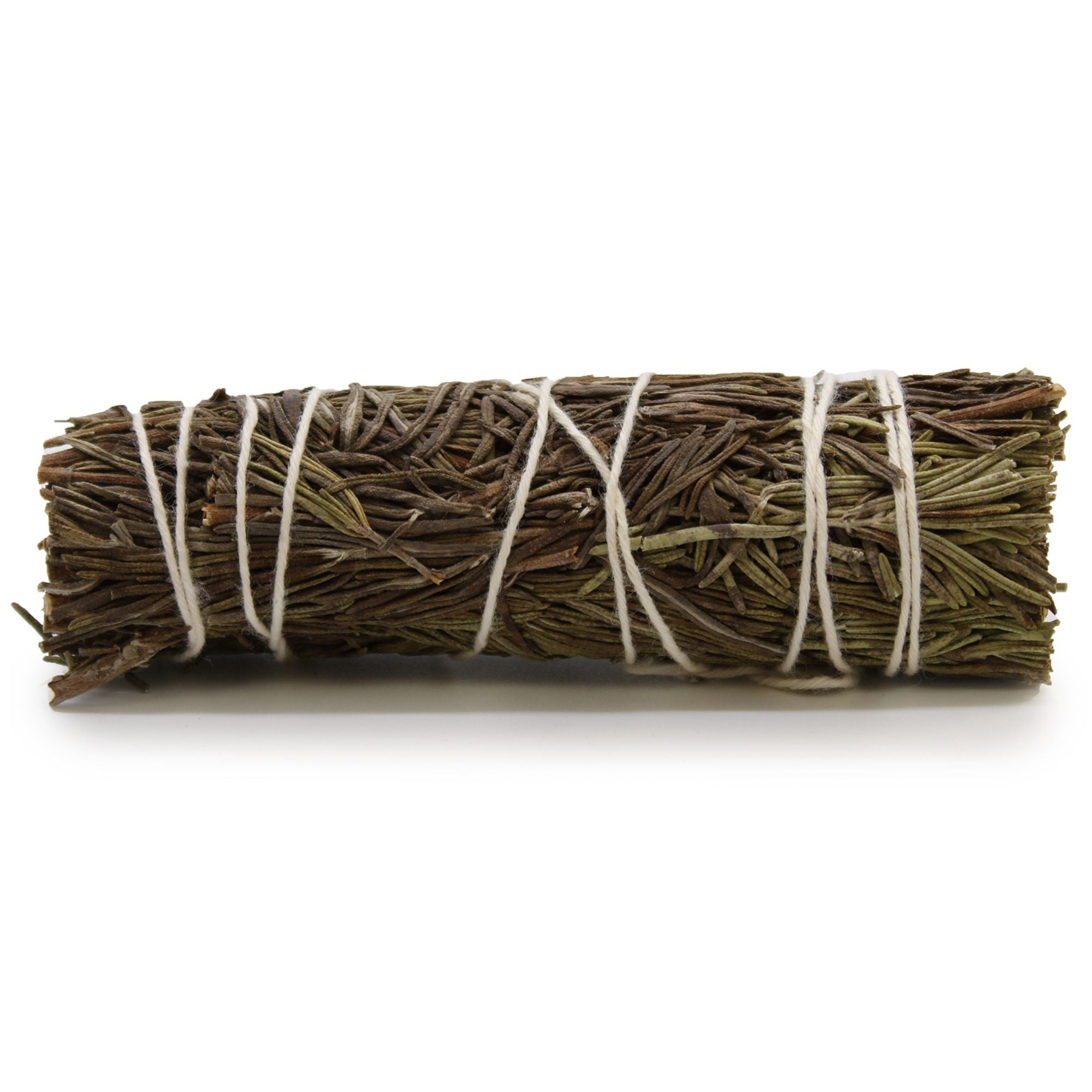 Atado artesanal de Salvia Blanca y Romero, 12x4 cm, color natural - limpieza energética y protección
