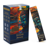 Incienso Natural Buddha Harmony - varillas largas en caja, aroma suave y equilibrado para casa - purifica energías