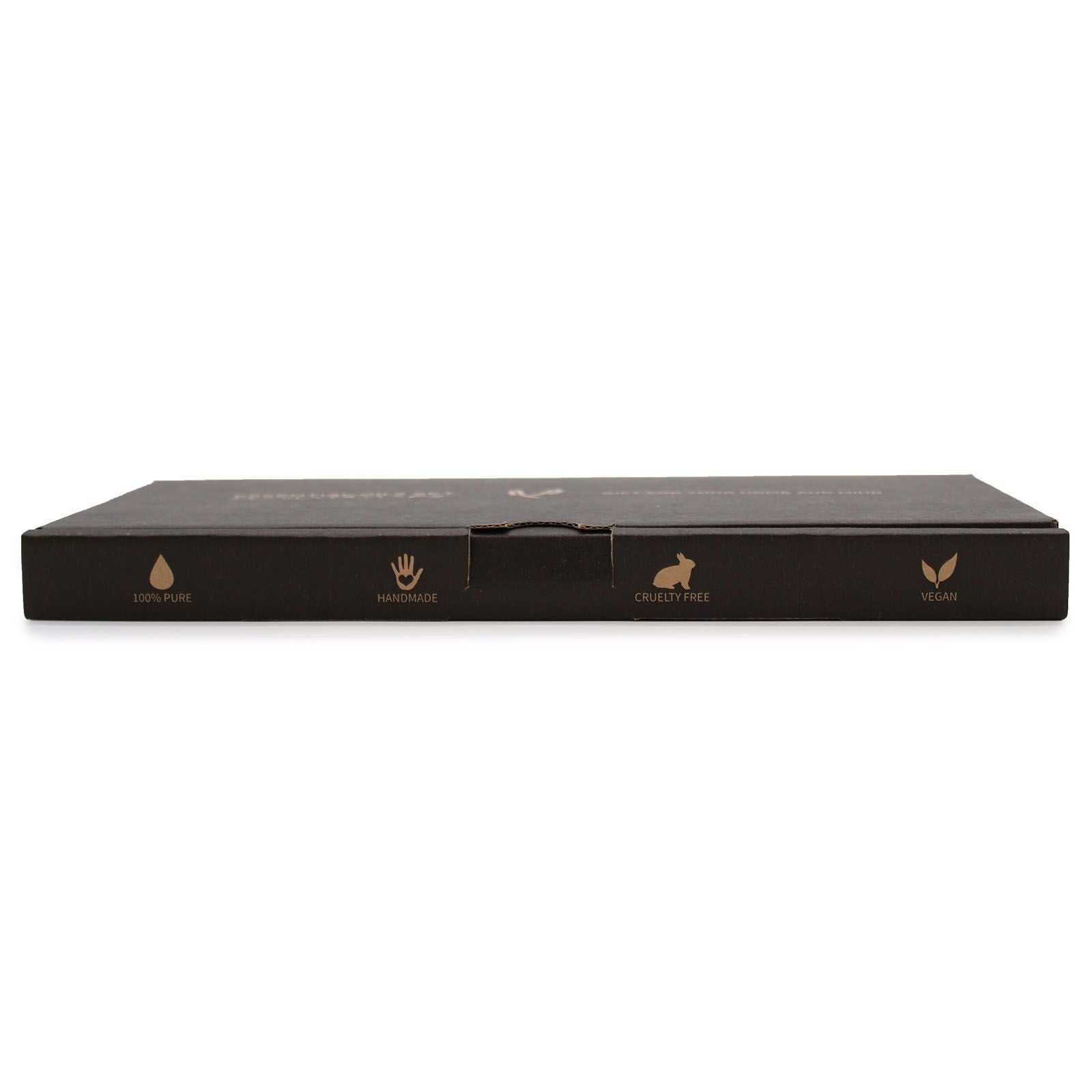 Set de aceites esenciales: doce frascos ámbar con cuentagotas - presentación ordenada para relajación diaria