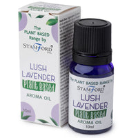 Aceite esencial de lavanda - frasco de vidrio ámbar 10 ml, aroma floral suave y 100% vegetal - relajación y bienestar