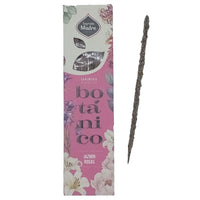 Incienso botánico de jazmín y rosas rojas: sahumerio grueso, flores y resinas naturales- favorece relajación y armonía