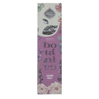Incienso Botánico Lavanda y Rosas en sahumerio crema, aroma suave fusiona lavanda y rosas para serenidad - relaja