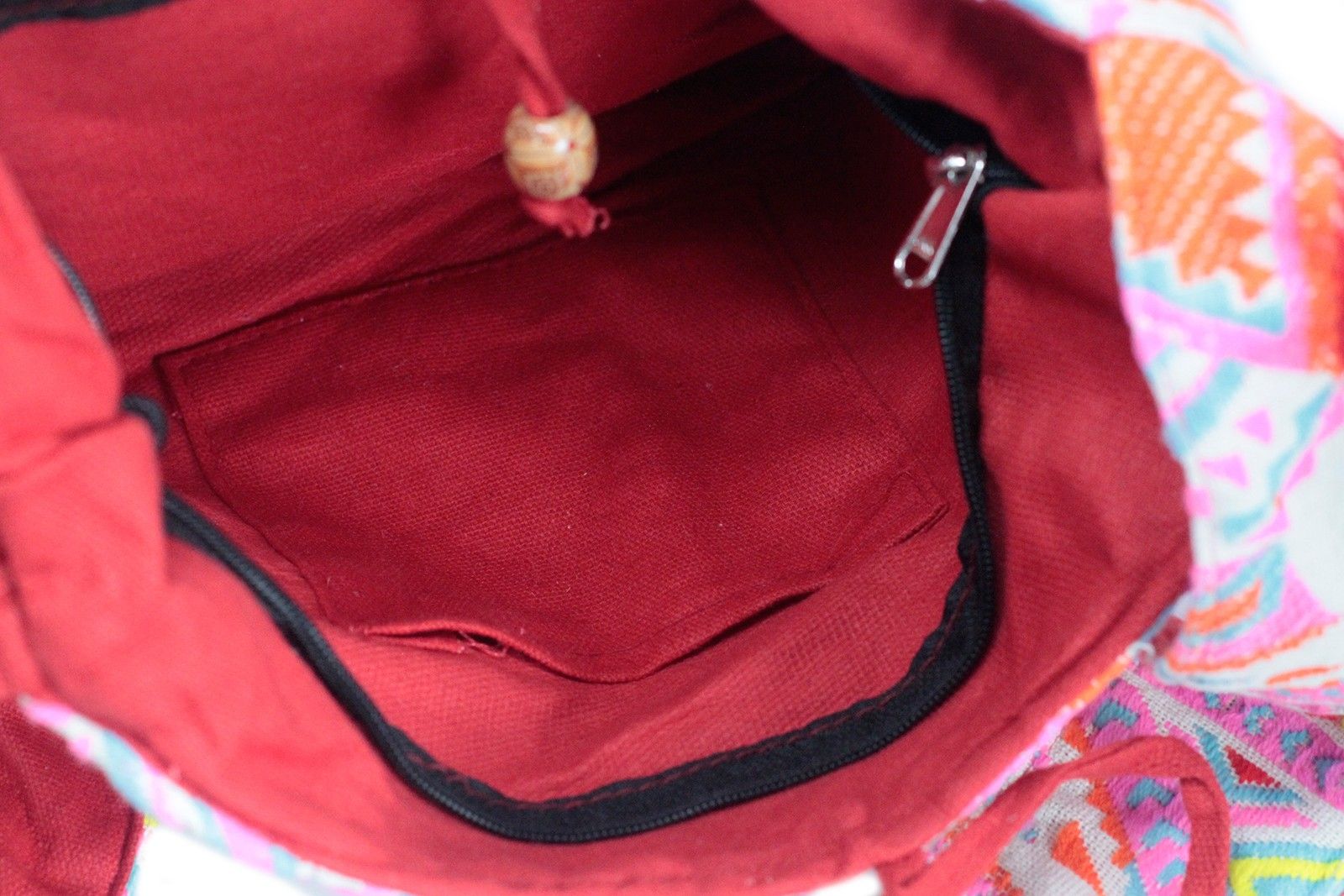 Katmandú Bolso Grande Amanecer, diseño rectangular, tamaño amplio y color cálido, estilo artesanal - para uso diario