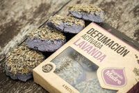 Pastillas de Incienso en Resina defumación activada con lavanda natural, pack 4 - para paz y relajación