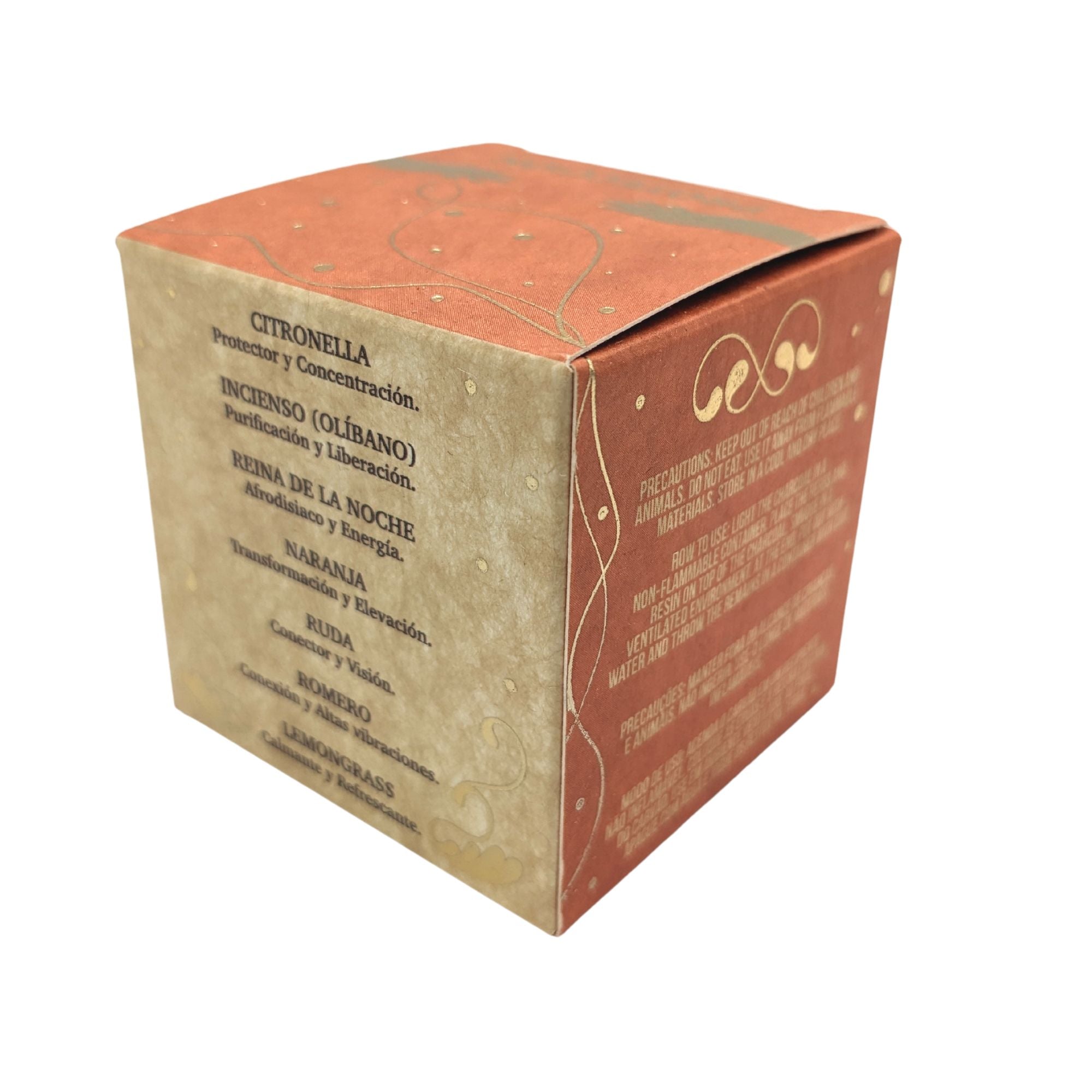 Kit Humito Sagrado Protección: conjunto compacto para humo ceremonial, acabado natural - protege energías en rituales