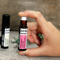 Roll-On de aceites esenciales en formato rod-on compacto, mezcla 100% natural para relajación y energía - bienestar