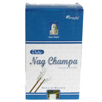 Incienso palitos Nag Champa, delgados, color crema, aroma sereno que eleva armonía del espacio - favorece calma y bienestar