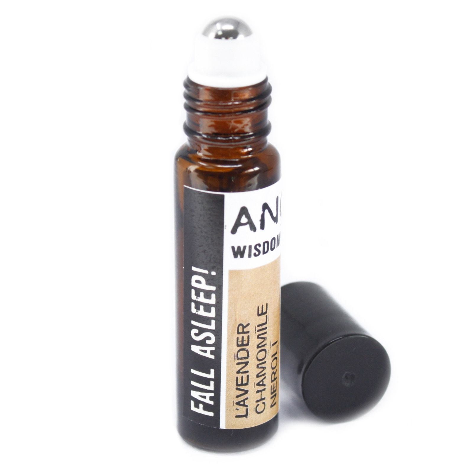 Roll-On de Aceites Esenciales: mezcla en tubo de bolsillo, líquido claro, base de vitamina E - favorece relajación