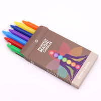 Velas del Manifiesto de los Siete Chakras: 7 velas cónicas en colores para cada chakra - armonía y equilibrio energético