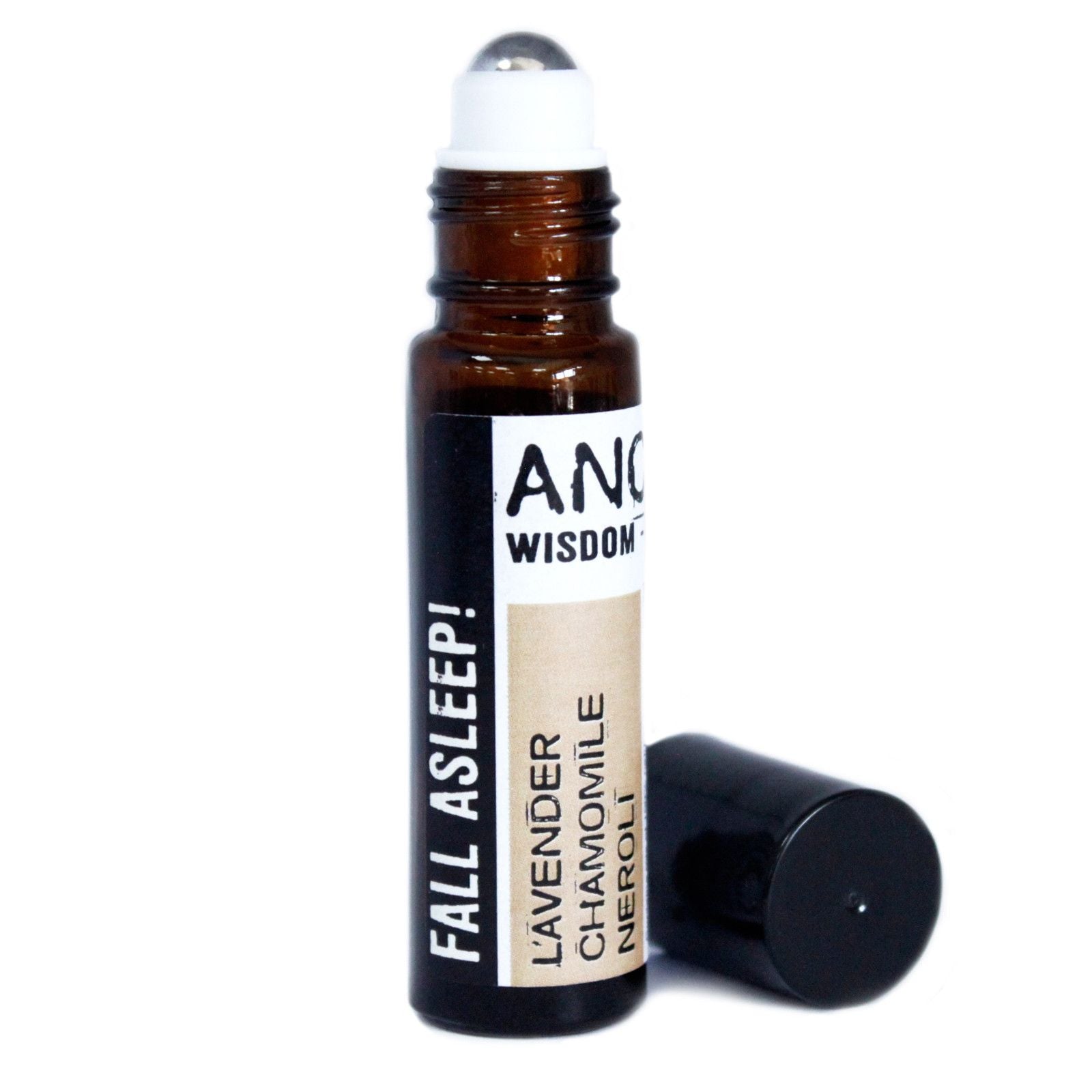 Roll-On de Aceites Esenciales: mezcla en tubo de bolsillo, líquido claro, base de vitamina E - favorece relajación
