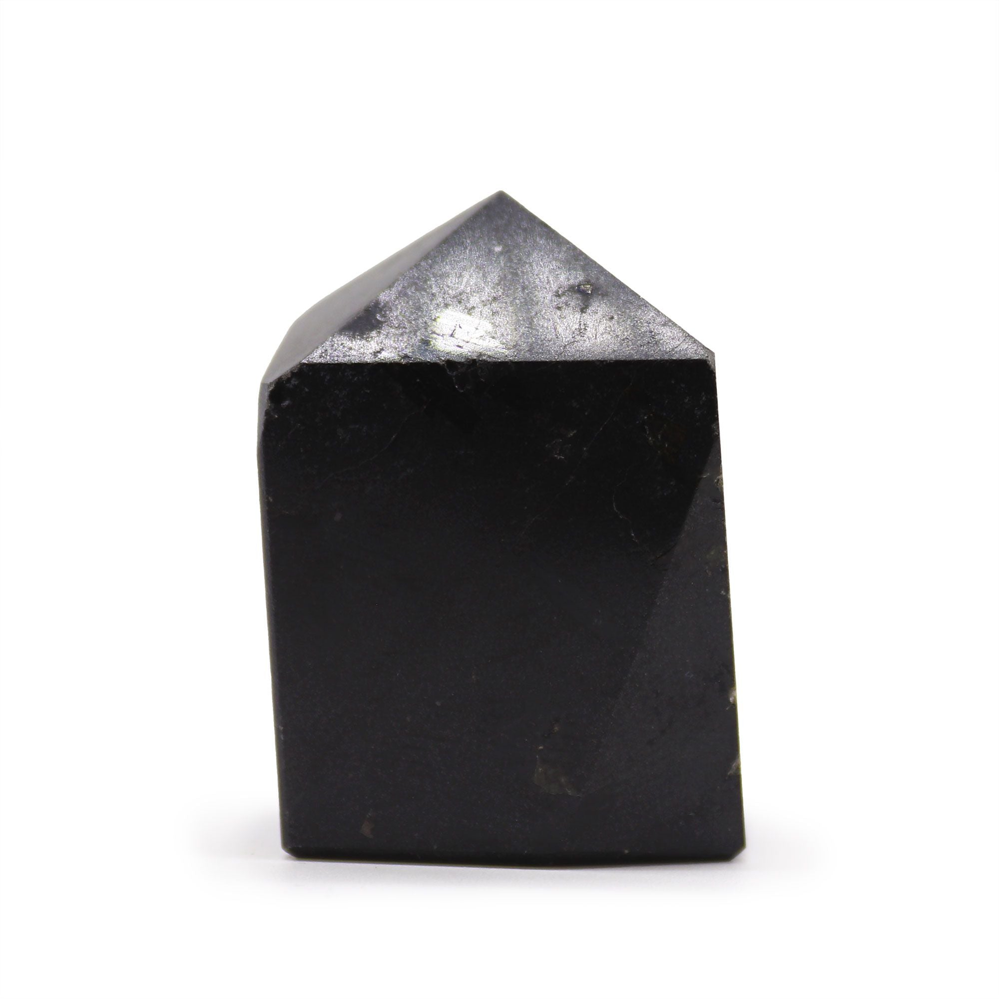 Puntas de gemas aproximadamente 6 cm (0.5 kg) - turmalina negra de la India (aproximadamente 8 piezas)