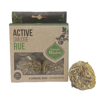Pastillas de Incienso en Resina con Salvia Blanca, 4 unidades activadas, base resinosa - limpieza energética profunda