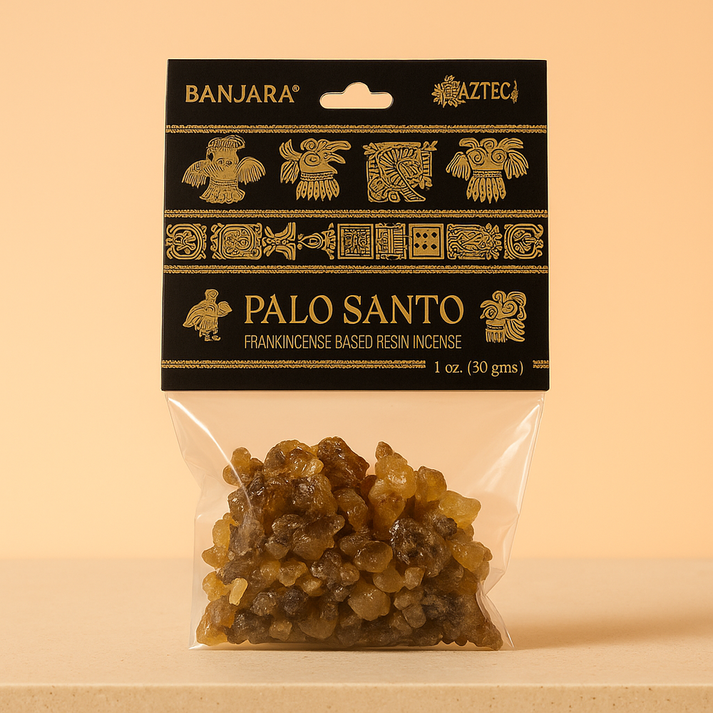 Palo Santo: gránulos de resina natural, 30 g, aroma dulce y amaderado - limpieza energética, meditación, protección