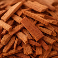 Aceite Esencial de Sándalo: frasco de vidrio ámbar, 10 ml, natural y orgánico - aporta calma y armonía en el hogar