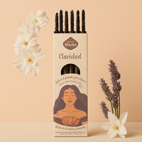 Éter sahumerio artesanal en vara, aroma sutil y etéreo, para claridad mental y conexión espiritual - claridad y percepción
