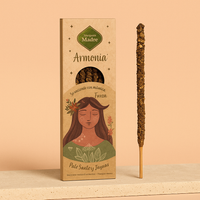 Sahumerio artesano en vara - Tierra y Armonía; aroma terroso que fomenta estabilidad y paz interior - equilibrio