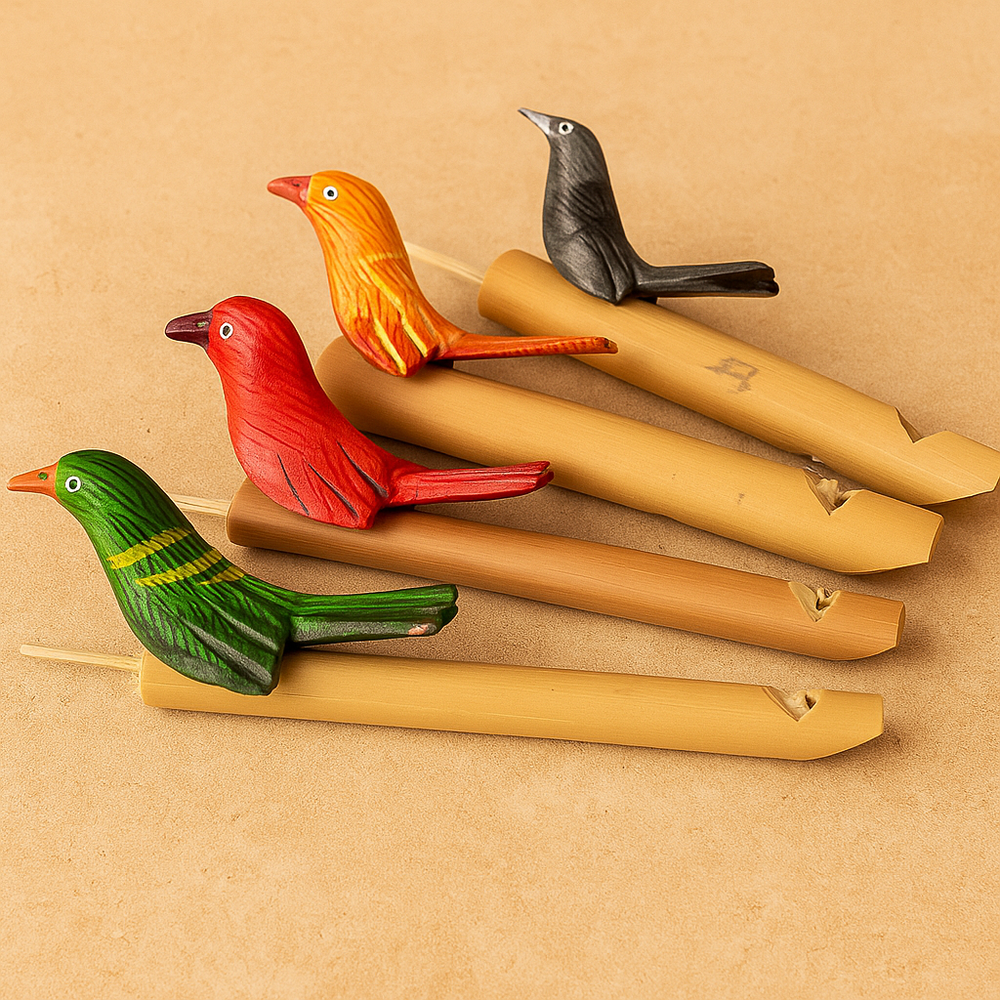 Silbato para pájaros - 4 surtidos