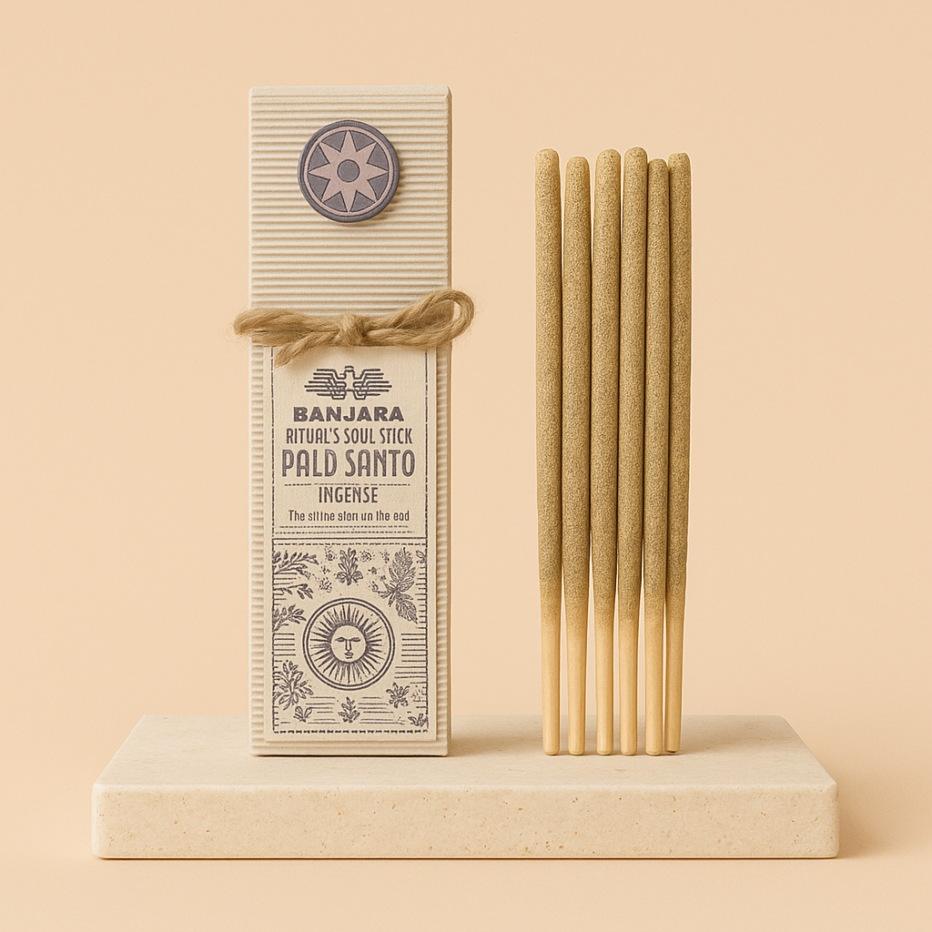 Varillas de resina – Palo Santo en varilla natural, origen Perú, para limpieza energética y protección - armonía espiritual